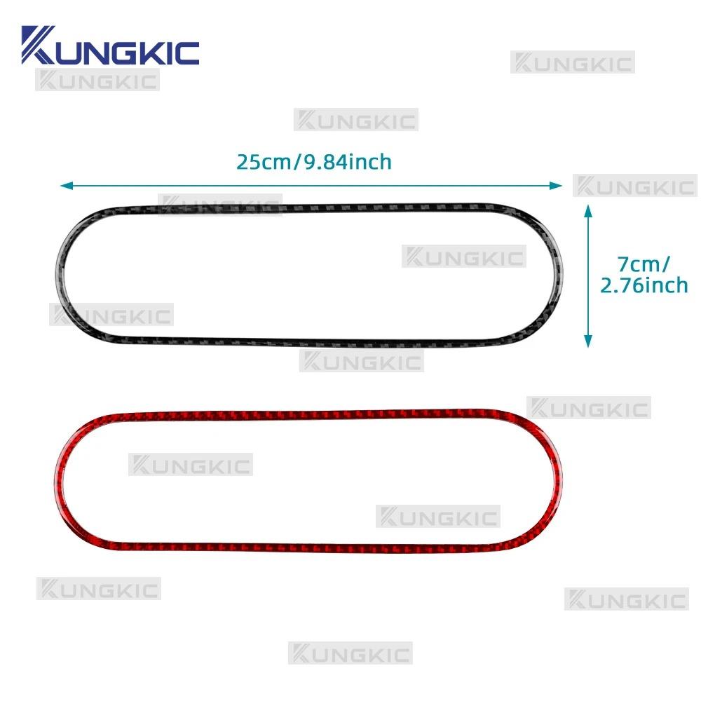 Central Control CD Frame Interior Trim Sticker Compatible with MG3 2013-2017