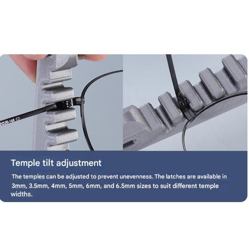 High Quality PETG Glasses Leg Adjuster Tool with Ergonomic Design for Easy Adjustment on Multiple Frames