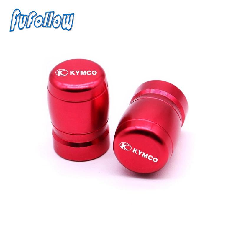 Motorcycle Accessories Wheel Tire Valve Tyre Stem Caps Alright Covers For KYMCO X-TOWN 125 300 350 superdink 125 agility