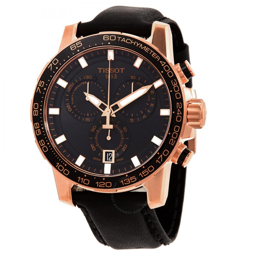 

Tissot Чоловічий годинник з чорним кварцовим циферблатом T125.617.36.051.00