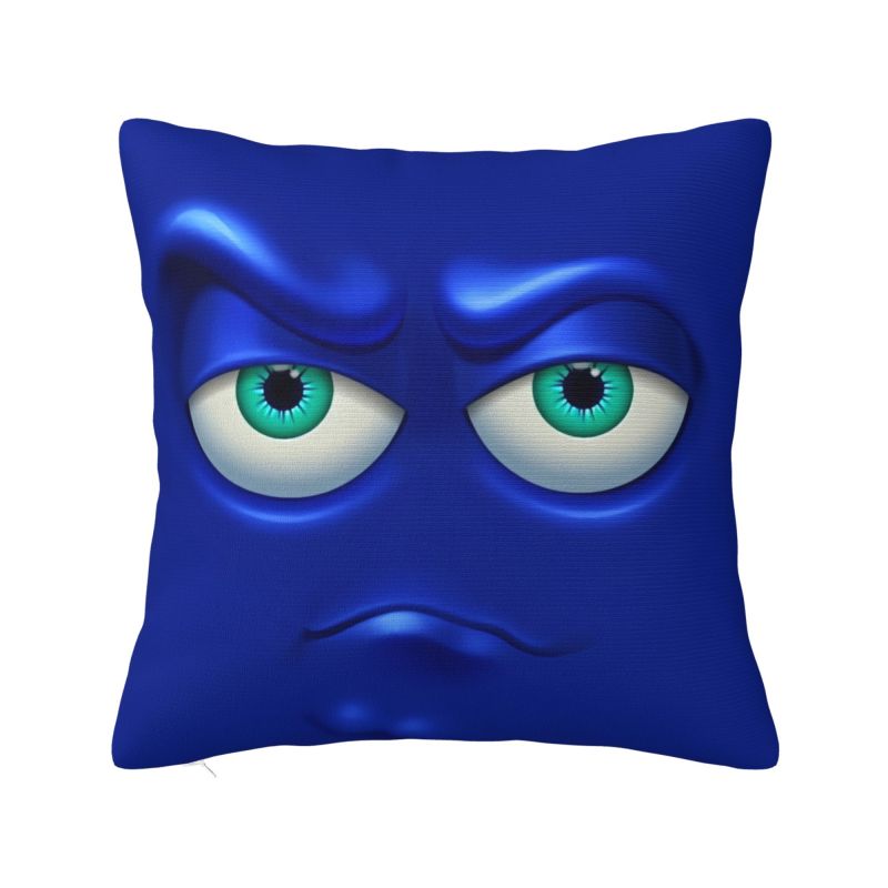 Custom Funny Expression Modern Throw Pillow Cover Home Decor Car Cushion