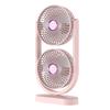 WJ Portable Dual-Head USB Desktop Fan