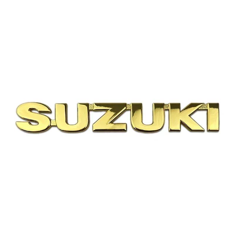 Metal Trunk Letter Emblem for Suzuki SX4 S-Cross Samurai Swift Sport Jimny Grand Vitara XL Alto Ignis Car Rear Badge Sticker