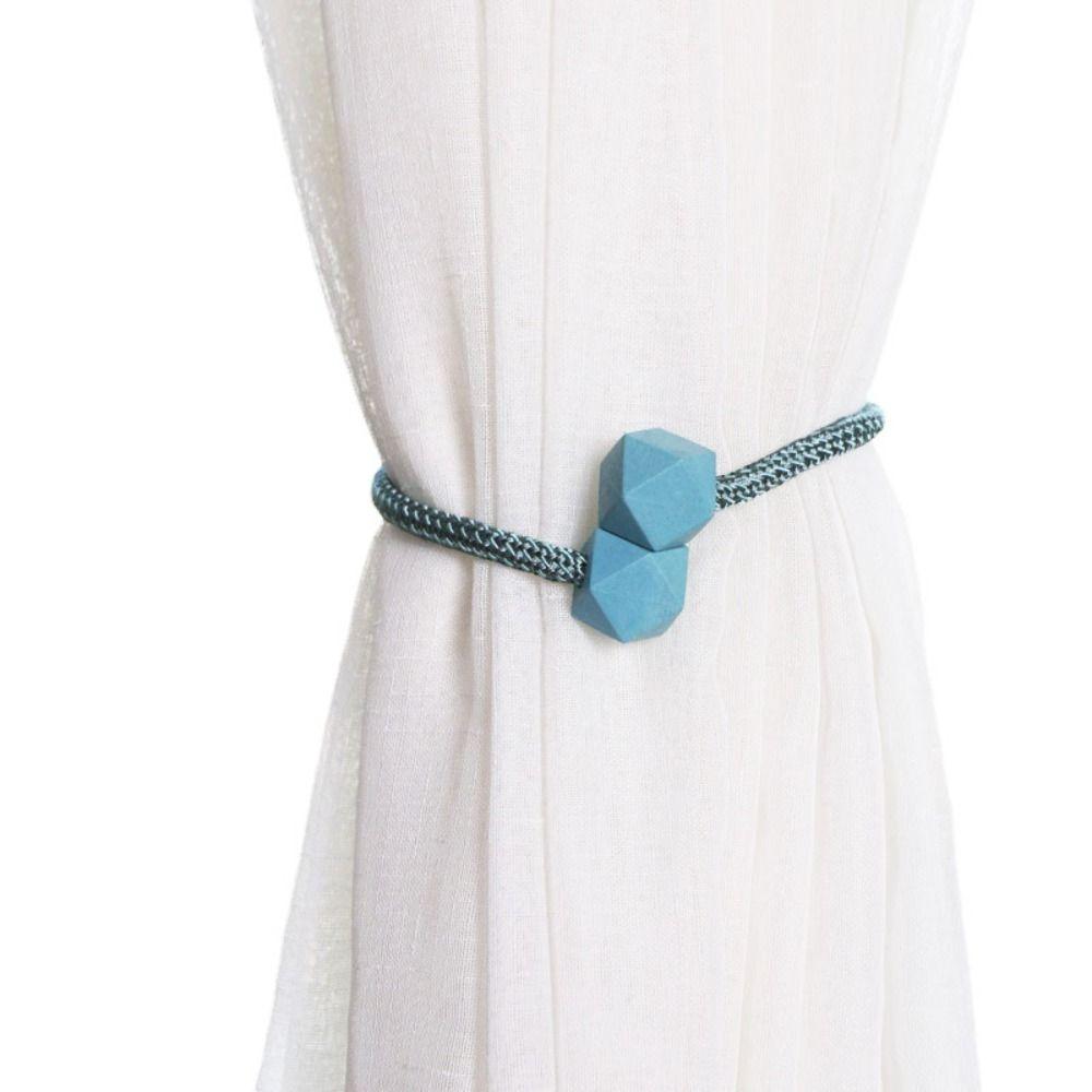 Thickened Curtain Holdback Rope Modern Magic Cube Curtain Tie  Curtain Accessories