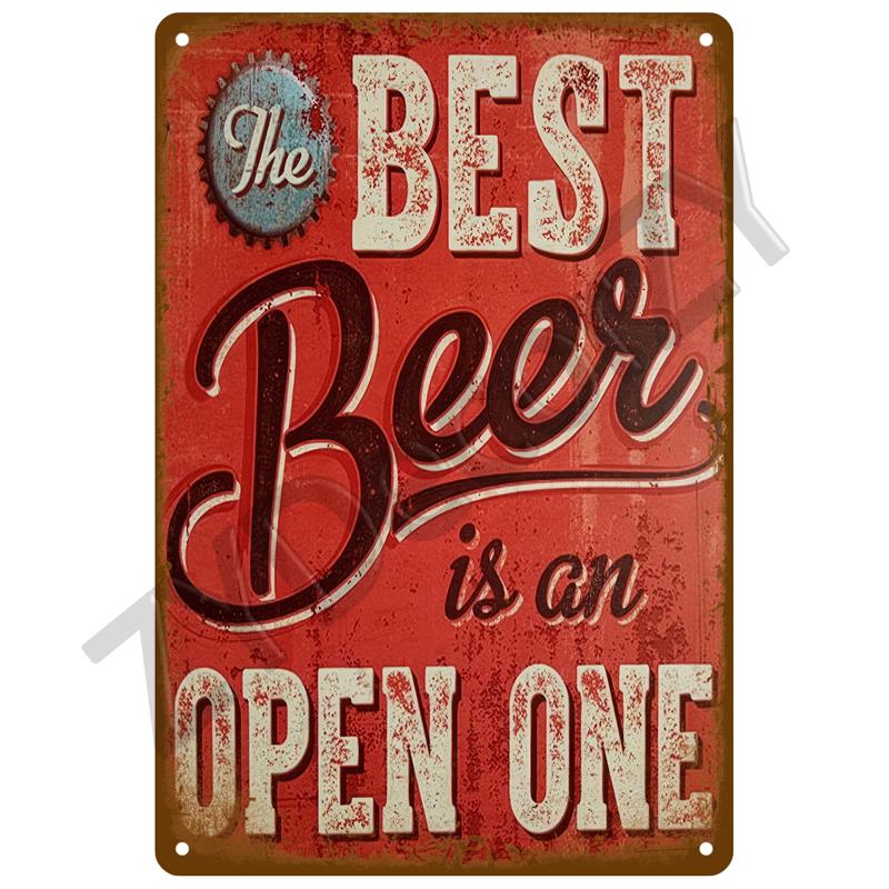 Vintage Posters Cocktail Tin Sign Plaque Metal Sign Plate Decoration Wall Art Home Decor For Bar Pub Club Man Cave Iron Painting