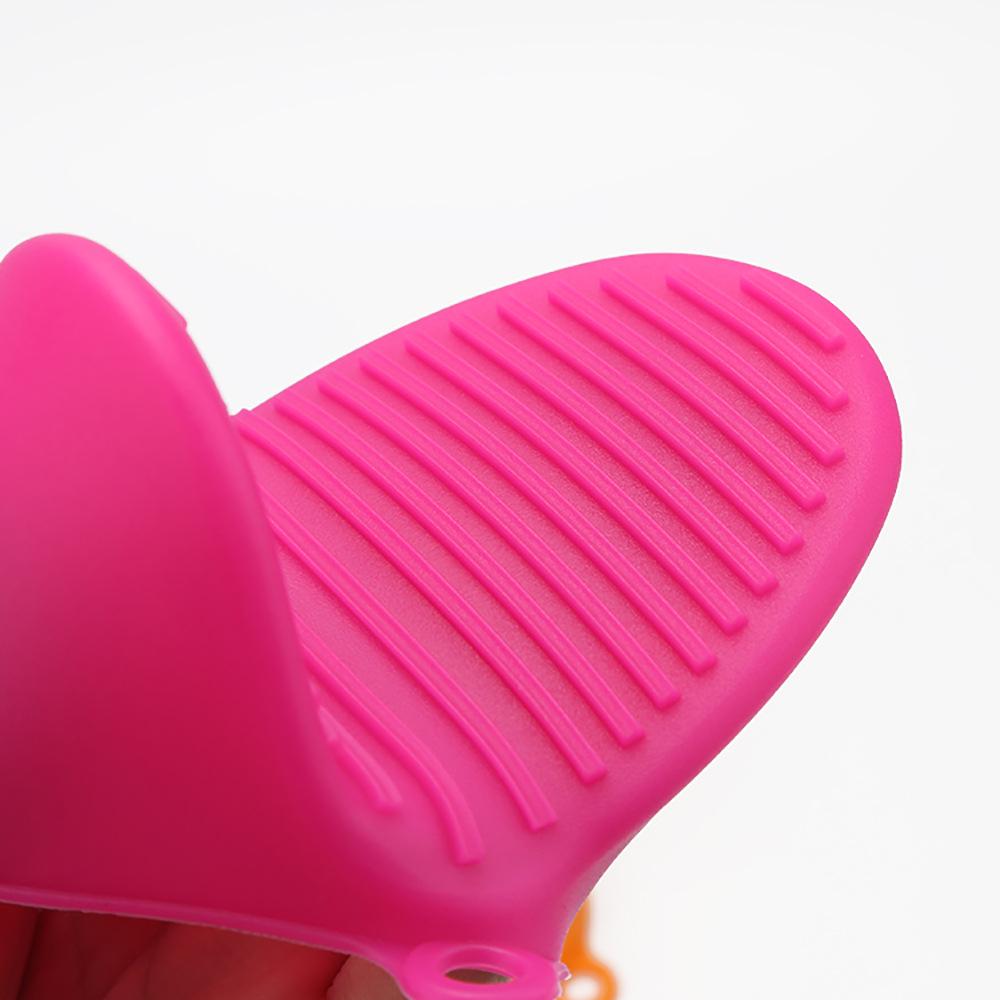 1PC Thick Silicone Oven Gloves Heat Resistant Anti-Scald Gloves for Kitchen Cooking Pinch Grips Pot Holder Silicone Accessories