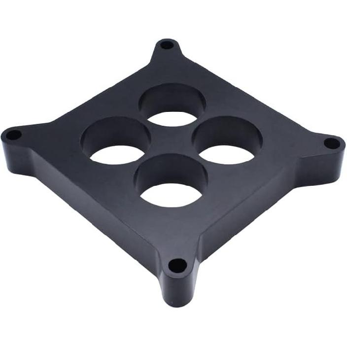 YAEGER 1 Zoll Geporteter Phenolharz-Vergaserabstandshalter für Edelbrock für Holley für SBC für BBC für Chevy V8