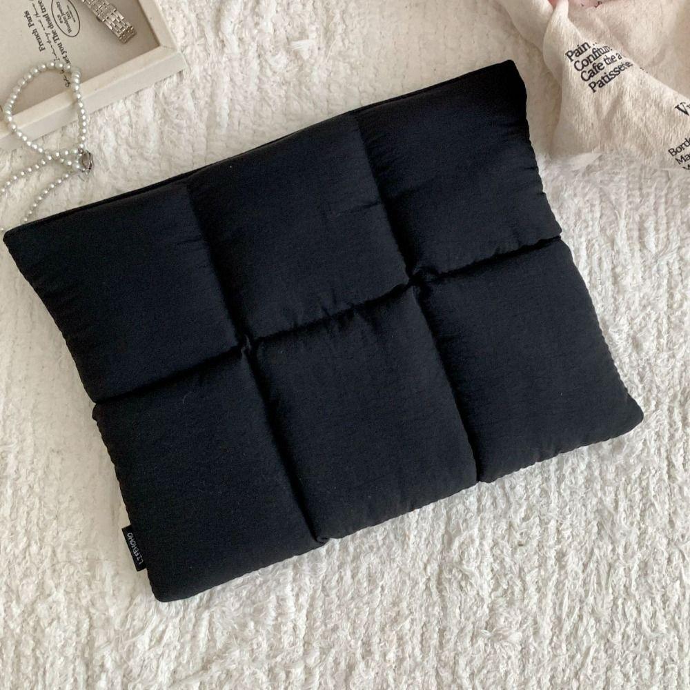 13 15 inch Pillow Laptop Bag Puffy Quilted Puffer Laptop Sleeve Men Women Automatic Close for HP/Lenovo/Xiaomi Air Pro