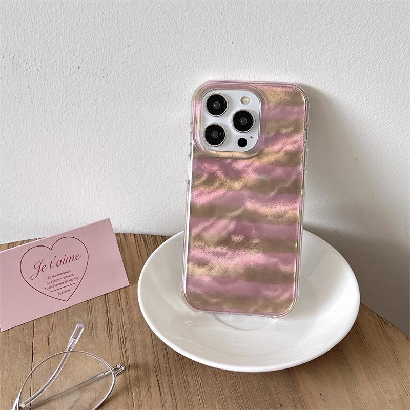 

Minimalist 3D Dachshund Stripe iPhone 17 Pro Max Dual-Layer Case for Women 16Promax