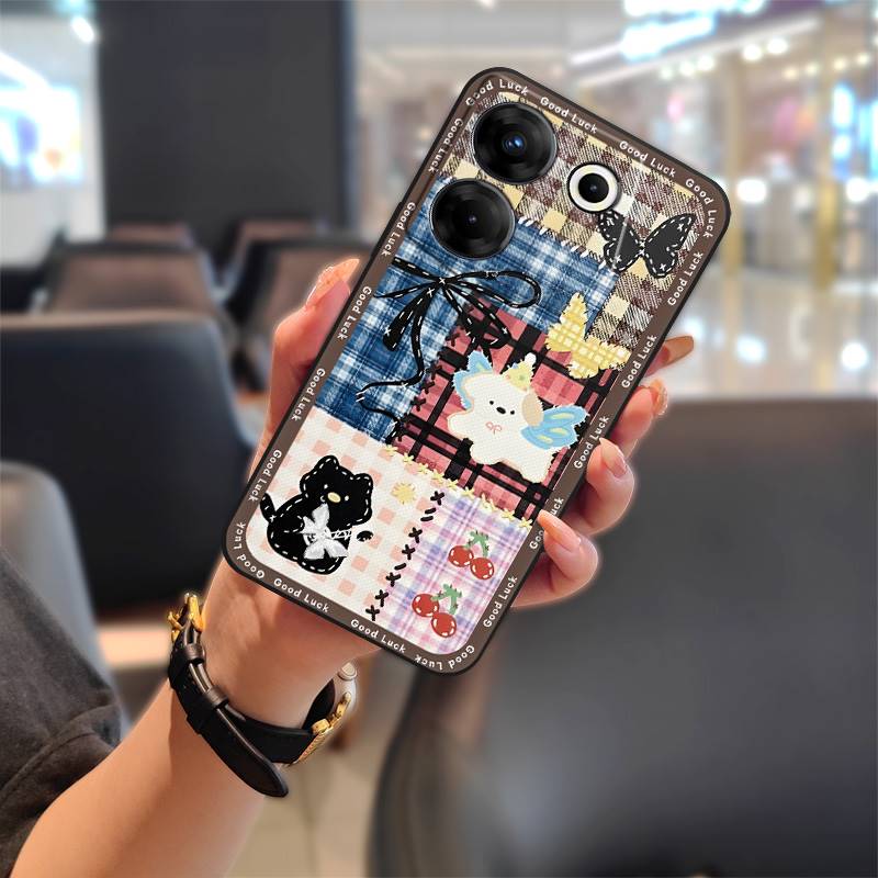 TPU Shockproof Phone Case For Tecno Camon20 Pro 5G/CK8n Silicone Fashion Design Dirt-resistant Anti-knock Graffiti Cute