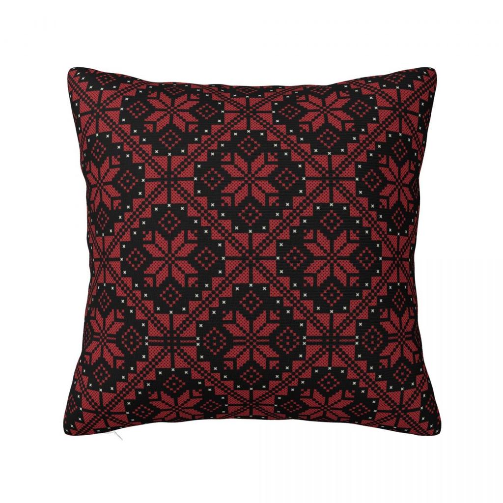 Palestinian Jordanian Tatreez Pillow Case Palestine Cushion Cover Novelty Zipper Decor Pillowcase for Home 4040cm