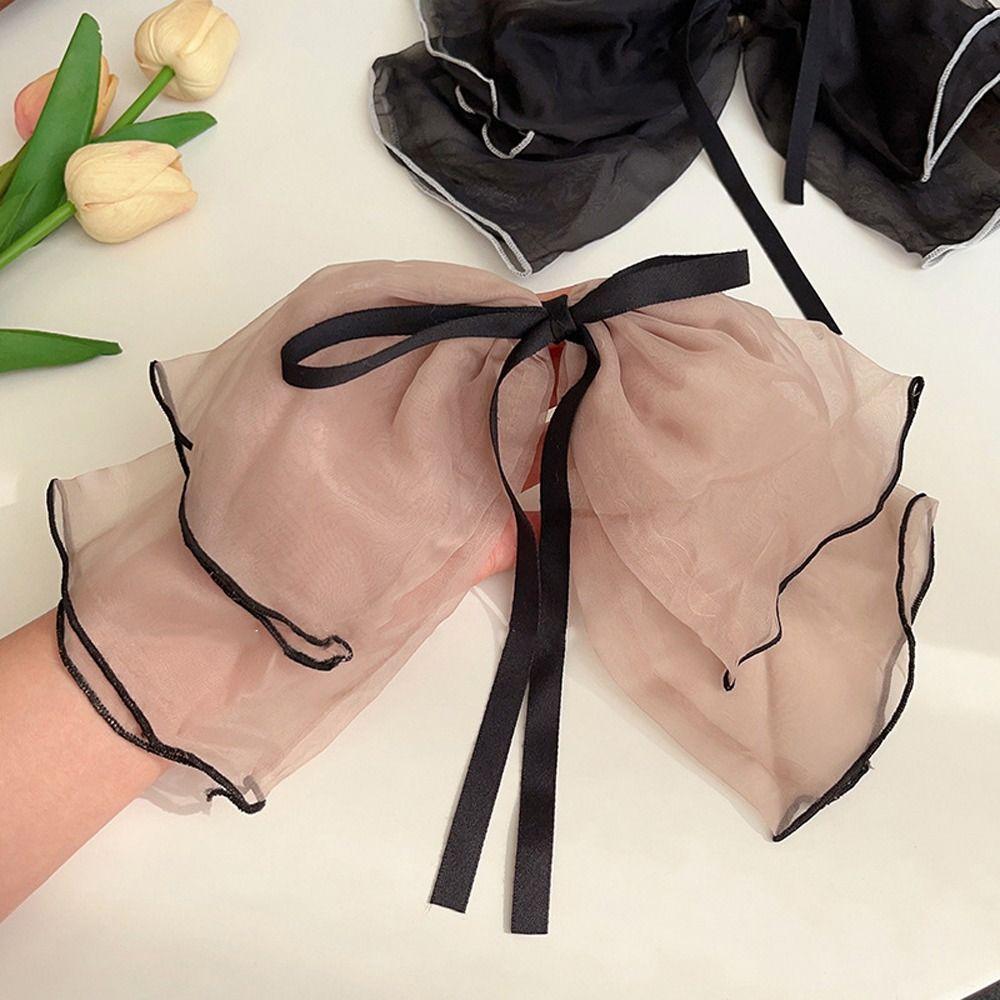 

Holder Mesh Ribbon Fashion Headwear Bow Spring Clip Bowknot Women Hair Clip Korean Hairgrip