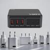 HENGHUAWEI 100W PD Fast Charger Multi-Port USB Digital Display Charging Block for Laptop/MacBook/iPad/iPhone