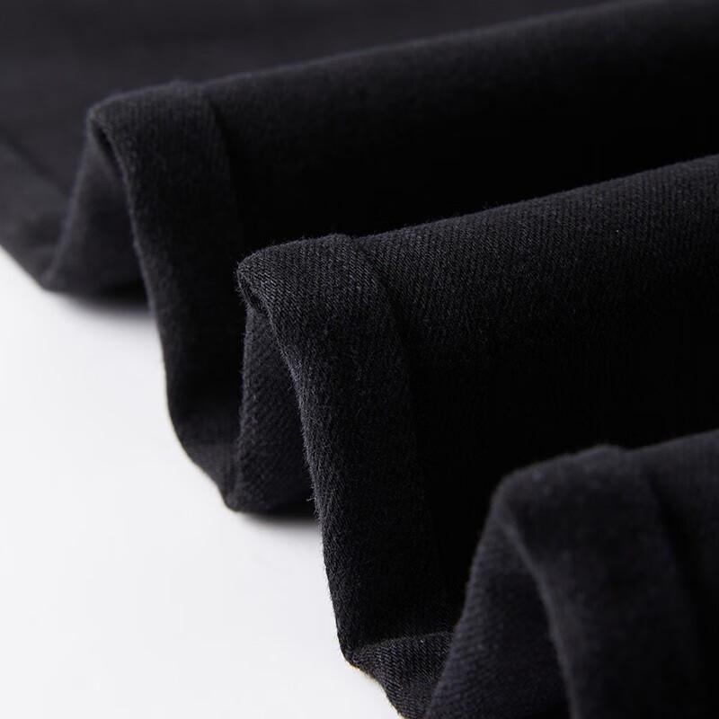 Navigare Men's Black Casual Straight-Leg Jeans