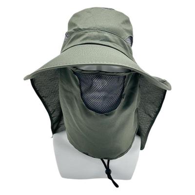 Sommer Sonnenschutzhut für Herren Schnelltrocknender Fischerhut Outdoor Wanderhut Große Krempe UV-beständig Sonnenschutzhut für Damen