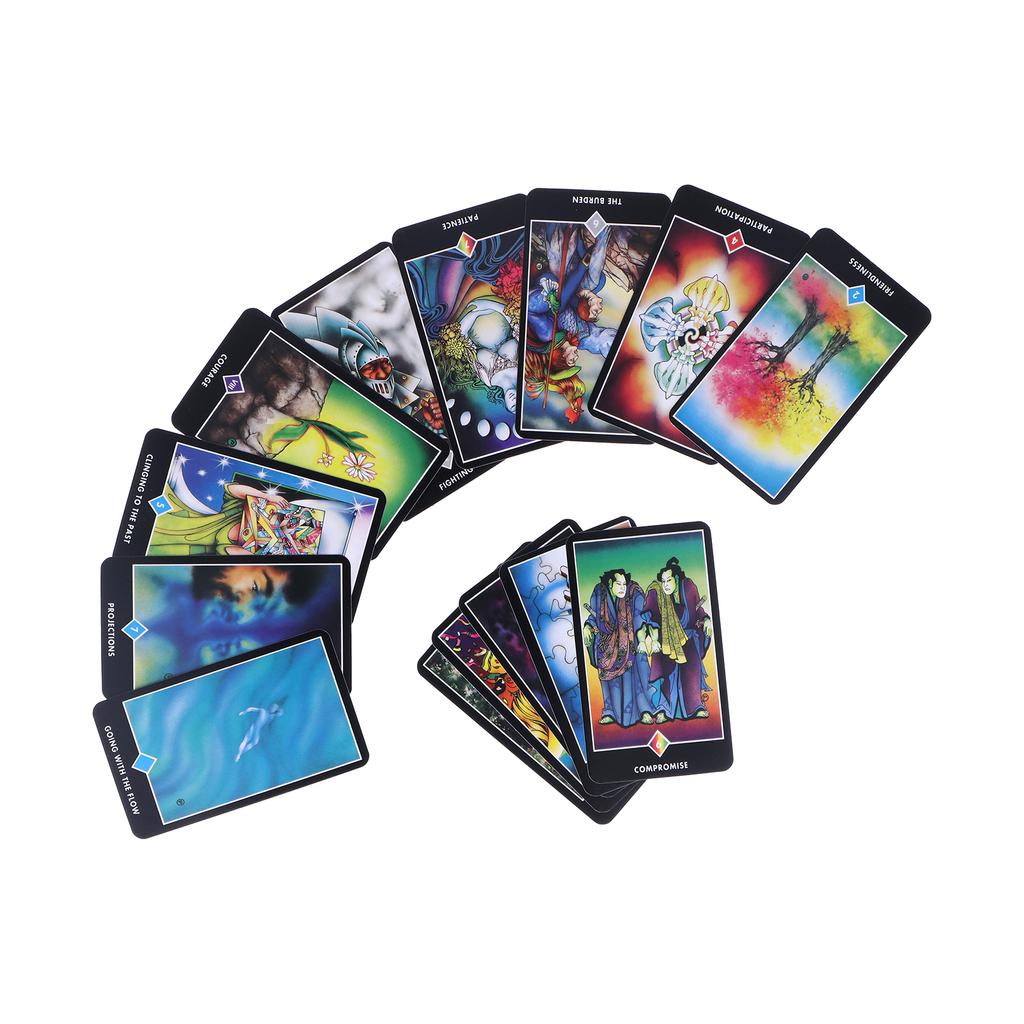 79?Deck Tarot Cards English Language Interaction Divination Playing Cards Board Game