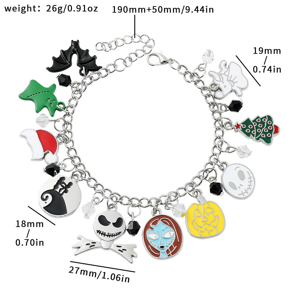 Halloween Anime Cartoon Theme Adjustable Superhero Character Bracelet Accessory