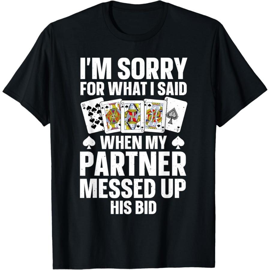 

JVDRRY Funny Spades Art for Men Women Kids Card Game Spades Player T-Shirt XXXXXL різнокольоровий