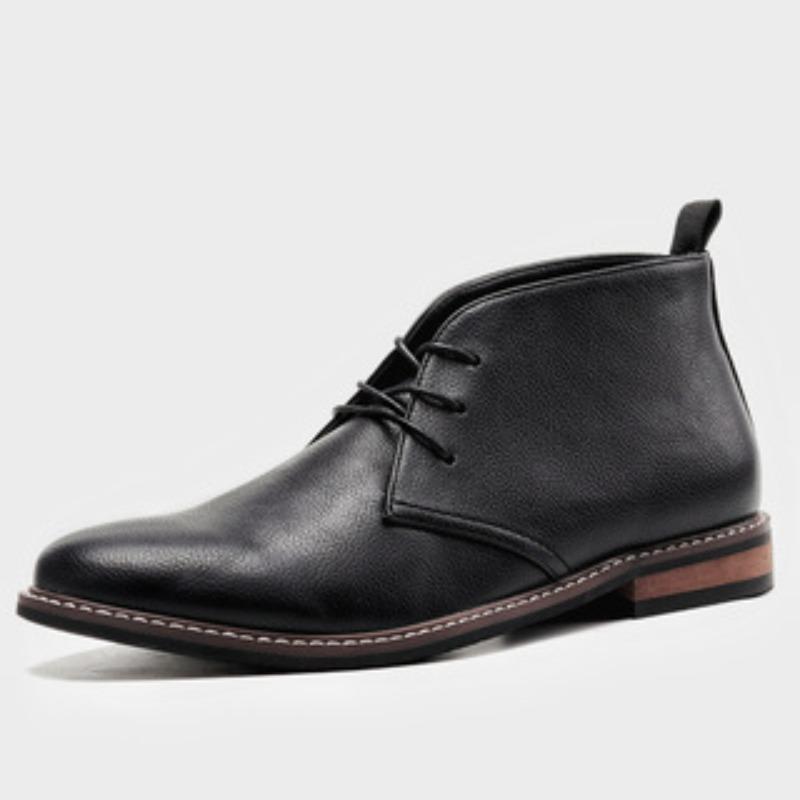 Stor storlek retro Martin boots herrökenkängor polokängor arbetskläder kängor casual mellanhöga läderskor