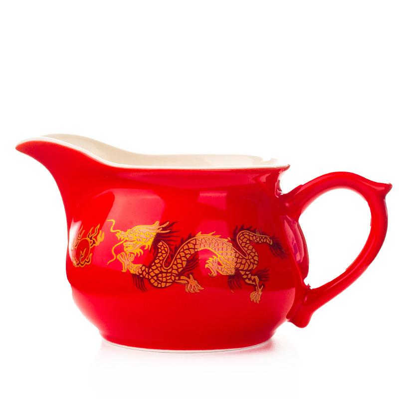 

Золотой дракон Gongdao Pot Kung Fu Tea Cup Set Кружка Чайный сервиз Чайник Китайский чайник Посуда для питья Justice Cup Чайник Чайная утварь