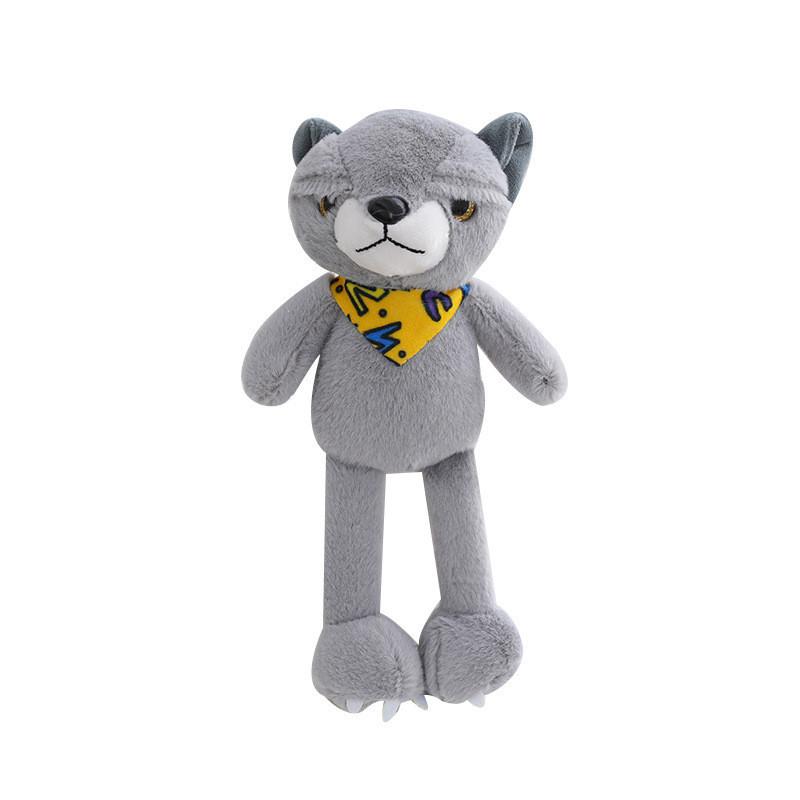 Adorable Cool Cat Plush Doll Realistic Cat Toy Stuffed Animal Pp Cotton