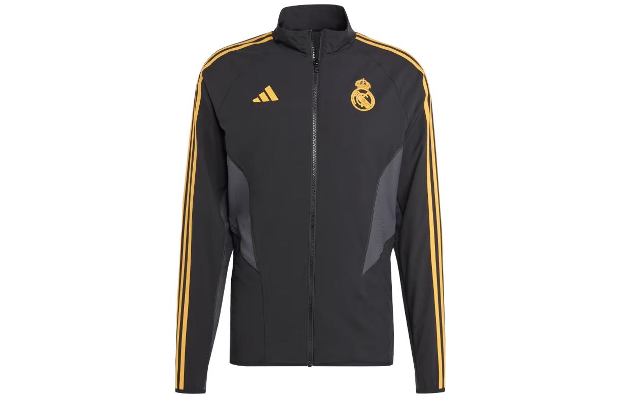 Куртки Adidas Мужские Черные Стойка Умеренные Другие HY0641 XXL
