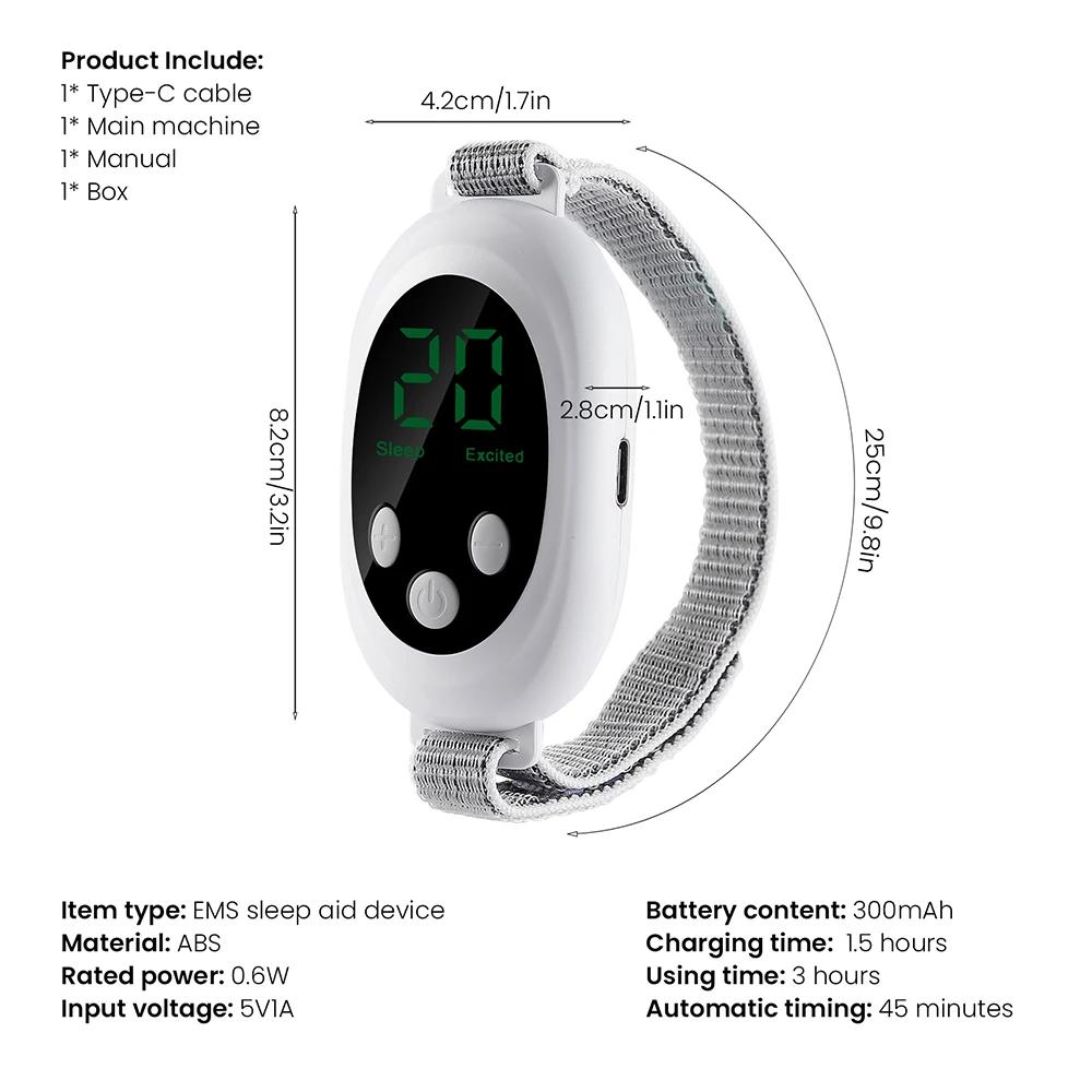 Intelligentes Handheld-Schlafmassagegerät - Tiefschlafhilfe, Gerät zur Linderung von Schlaflosigkeit und zur Stressreduzierung