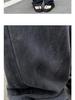Women's High-Waisted Gradient Washed Wide-Leg Jeans - Slimming and Tall Fit for Spring and Autumn
