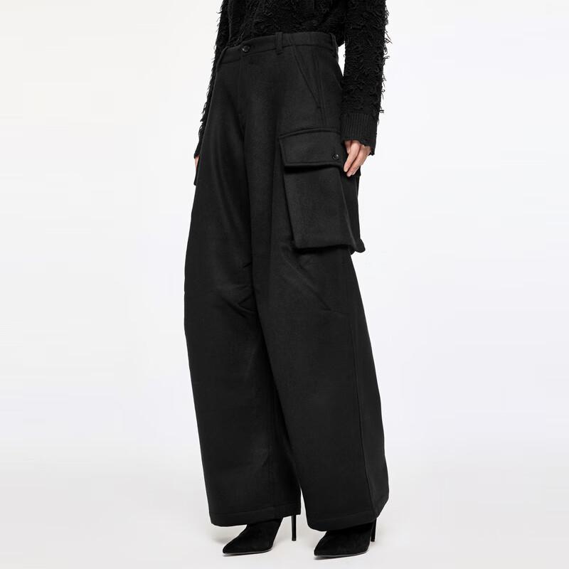 

JNBY Женские свободные повседневные брюки из 100% шерсти S