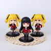 Anime Saotome Meari Figure Gambling Abyss Model Toy Gift PVC 10CM Q Version Jabami Yumeko Action Figure Cute 3 Style Doll