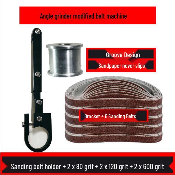 Type 100/125 Angle Grinder To Belt Sander Conversion Kit for Woodworking