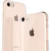 ESCASE IPhone 8/7 Plus Case, Full Coverage Transparent Silicone Shockproof TPU Protective Soft Shell, 5.5 Inches
