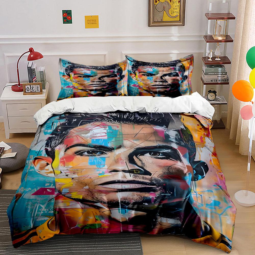 

Abstract portrait with colors. Bedding sets Duvet cover sets Duvet covers Pillowcases(1 * Duvet Cover 2 * Pillowcases without duvet insert) 135x200cm