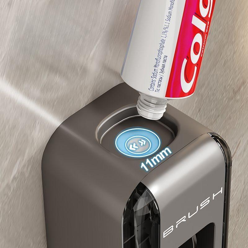 Gun Gray Toothpaste Squeezers Wall-mounted Holder Punch-free Tool Bathroom Accessories Designed Beautiful And Convenient Storage