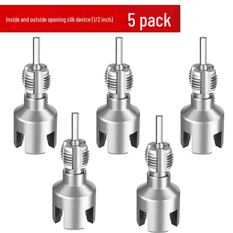 4/6 Point Water Pipe Threading Tool for Inner & Outer Threads - PPR Thread Tapping Die