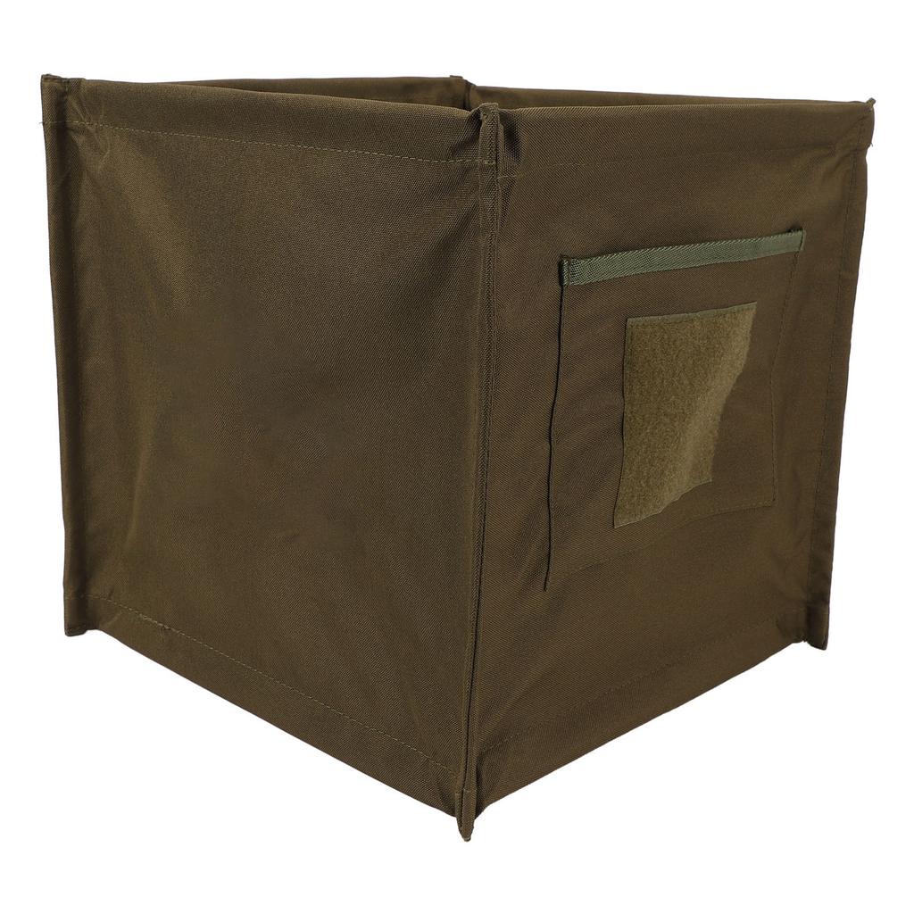 Outdoor Collapsible Trash Can Large Capacity 33L Oxford Cloth Collapsible Throw Line Storage Basket