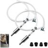 Brake Bleeder Hose, One Way Check Valve Tube Bleeding Tool Kit, Universal Car Motorcycle Clutch Brake Fluid Bleeder Kit Brake System Bleeding Tools