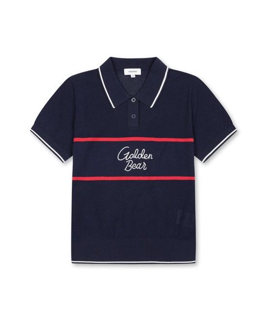 Goldeunbeeo (W) Chest Border Emb Collar Sweater G5Wam26311Nyx