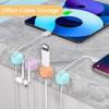 Magnetic Cable Organizer: Nail-Free Self-Adhesive Clip and Tie Holder
