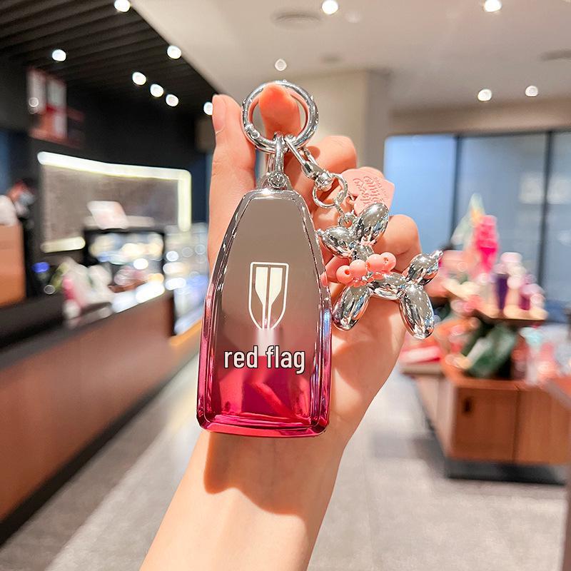 Hongqi HS5 2022 Key Case: Compatible with H9, H5, H7, HS7, HS9 Models - Luxury Unisex Car Shell and Key Holder