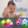1Pc Newborn Baby Bath Time Toy Changing Duck Flashing LED Lamp Light