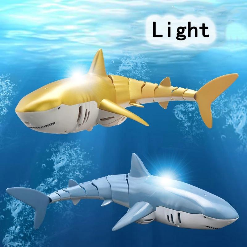 Funny RC Shark Toy Remote Control Animal Bath Tub Pool Electric Toys for Kids Boys Children Cool Stuff Sharks Submarine