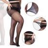 Large Plus Size Ultra-Thin 15D Black Tights Stockings Stretchy White Silk Slim Pantyhose Sock For Women Office Night Club Wear