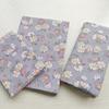 Fromthenon A5 A6 Pink Floral Book Cover Planner Case Cover Protective Shell Journal Cover Guard Office Stationery Supplies