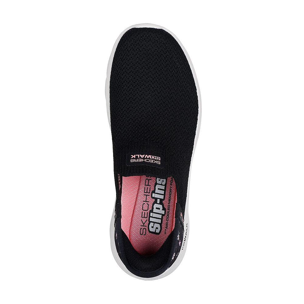 Skechers Go Walk Flex Comfortable Versatile Low-Top Casual Shoes Women Sneakers Black 124822-BKPK-5