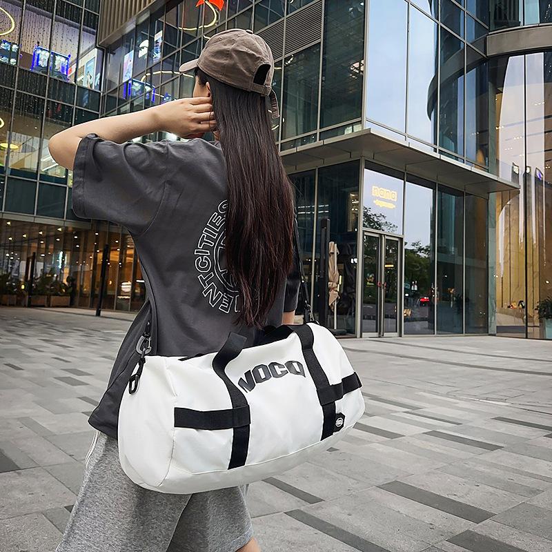 

Fitness Yoga Outdoor Sports Leisure Backpack Korean version of the letter tide cool locomotive shoulder messenger bag белый