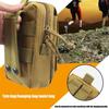 Tactical Phone Pouch, Cell Phone Holster Pouch, Multipurpose EDC Belt Bag, Belt Purse with Cell Phone Holster Holder for Workout Hiking Camping