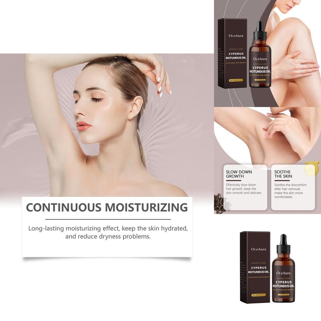 Oceaura Gentle Nourishing And Smooth Body Skin Cleansing Hair Removal Oil 60ml