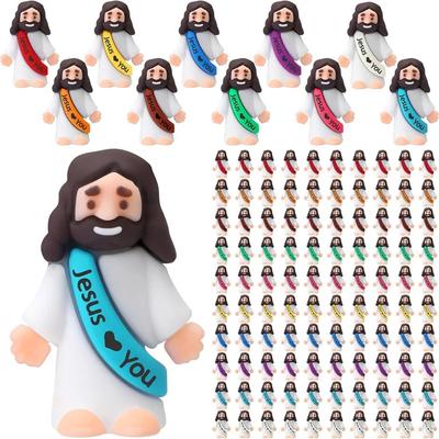 With Letters Christmas Jesus Ornaments Jesus Decoration Christmas Ornaments Jesus Loves You Toys Jesus Stuffers