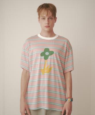 MISTER CHILD Floral T-Shirt Pink